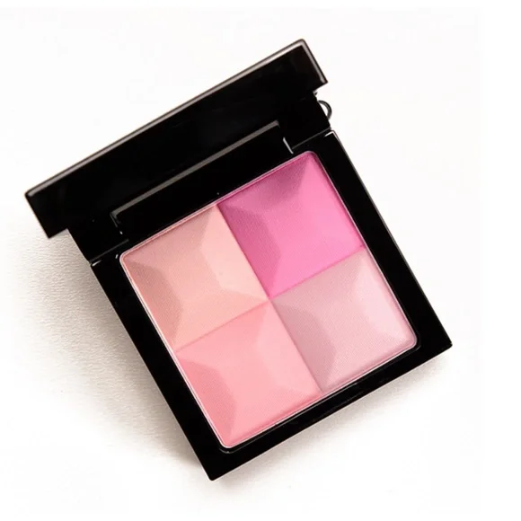 Givenchy Le Prisme Powder Blush Quad w. Brush in 24 It-Girl Purple Rare NEW - Picture 2 of 4